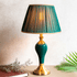 Trinity Vintage Decorative Ceramic & Stainless Steel Table Lamp